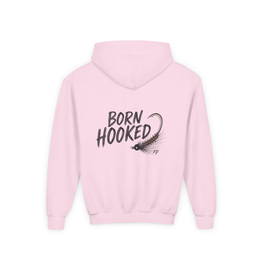 Born Hooked Kids Fishing Shirt | Alaska Salmon Tee | Outdoor Kids Shirt | River Life | Feral in the Frontier