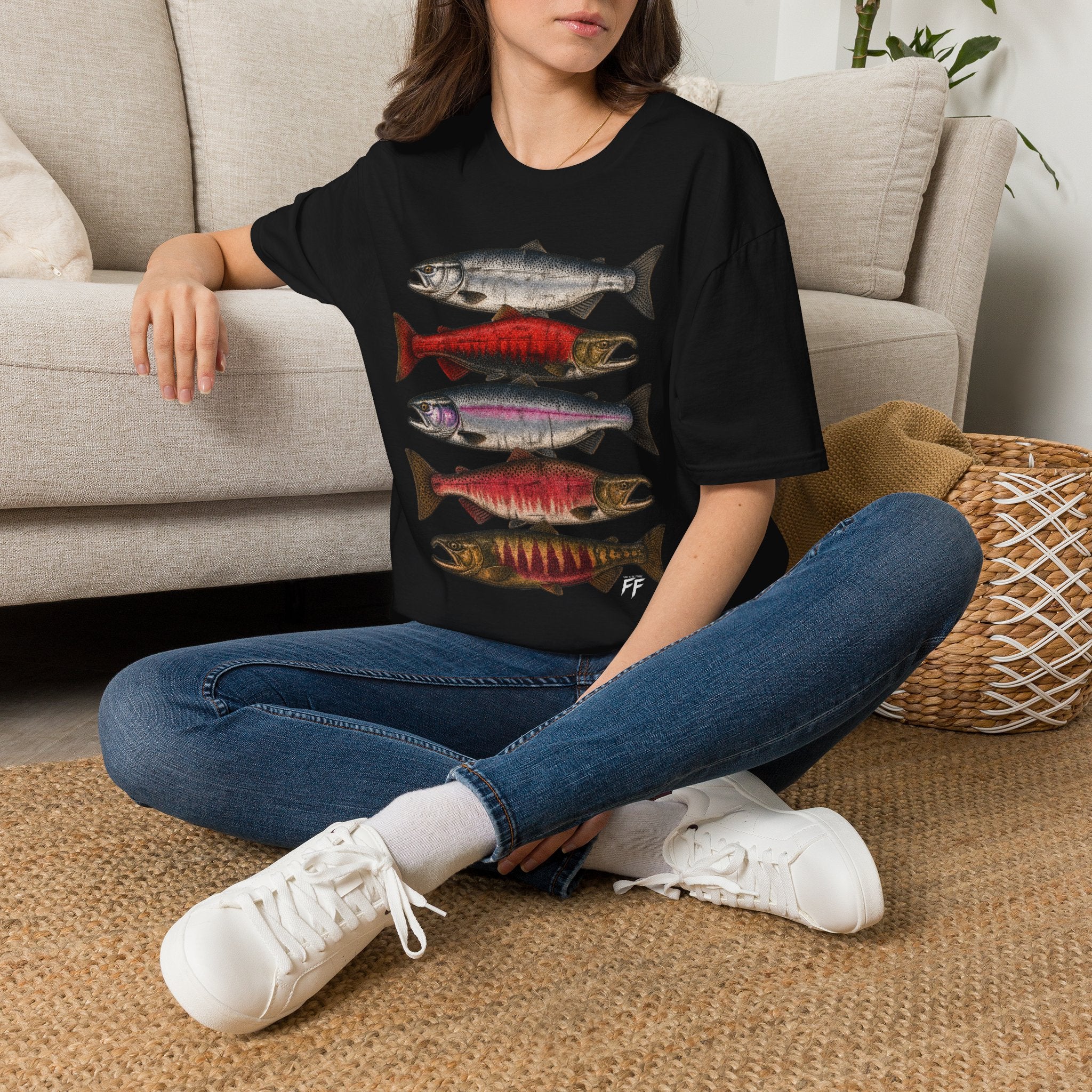 Wild salmon T-shirt