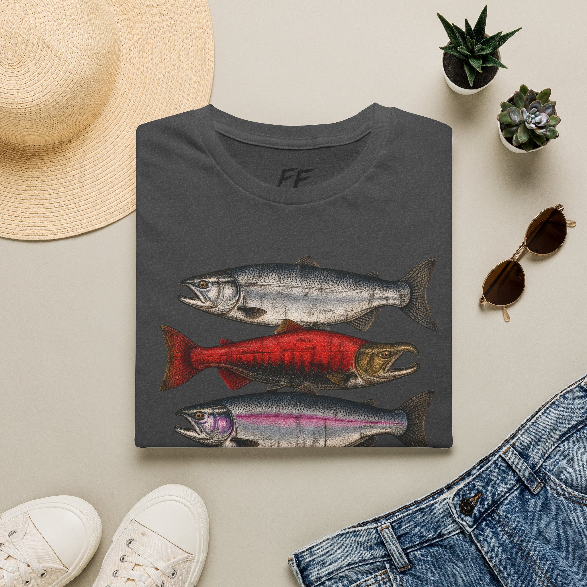 Wild salmon T-shirt