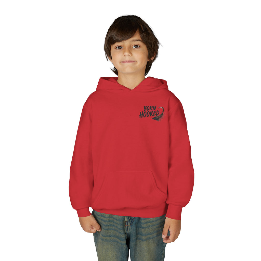Born Hooked Kids Fishing Shirt | Alaska Salmon Tee | Outdoor Kids Shirt | River Life | Feral in the Frontier