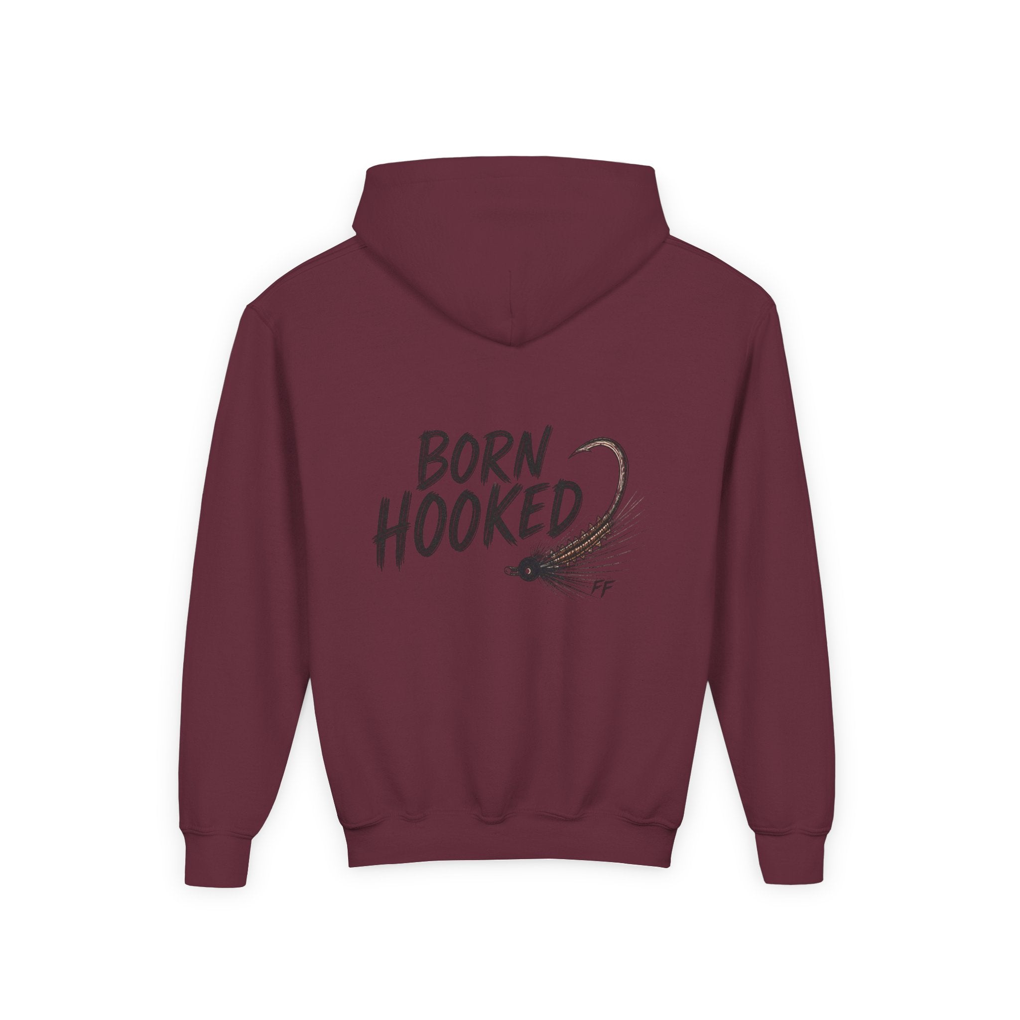 Born Hooked Kids Fishing Shirt | Alaska Salmon Tee | Outdoor Kids Shirt | River Life | Feral in the Frontier