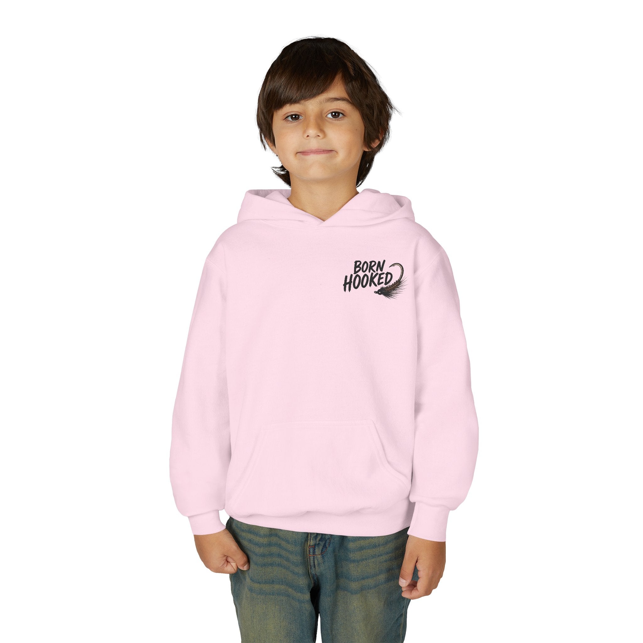 Born Hooked Kids Fishing Shirt | Alaska Salmon Tee | Outdoor Kids Shirt | River Life | Feral in the Frontier