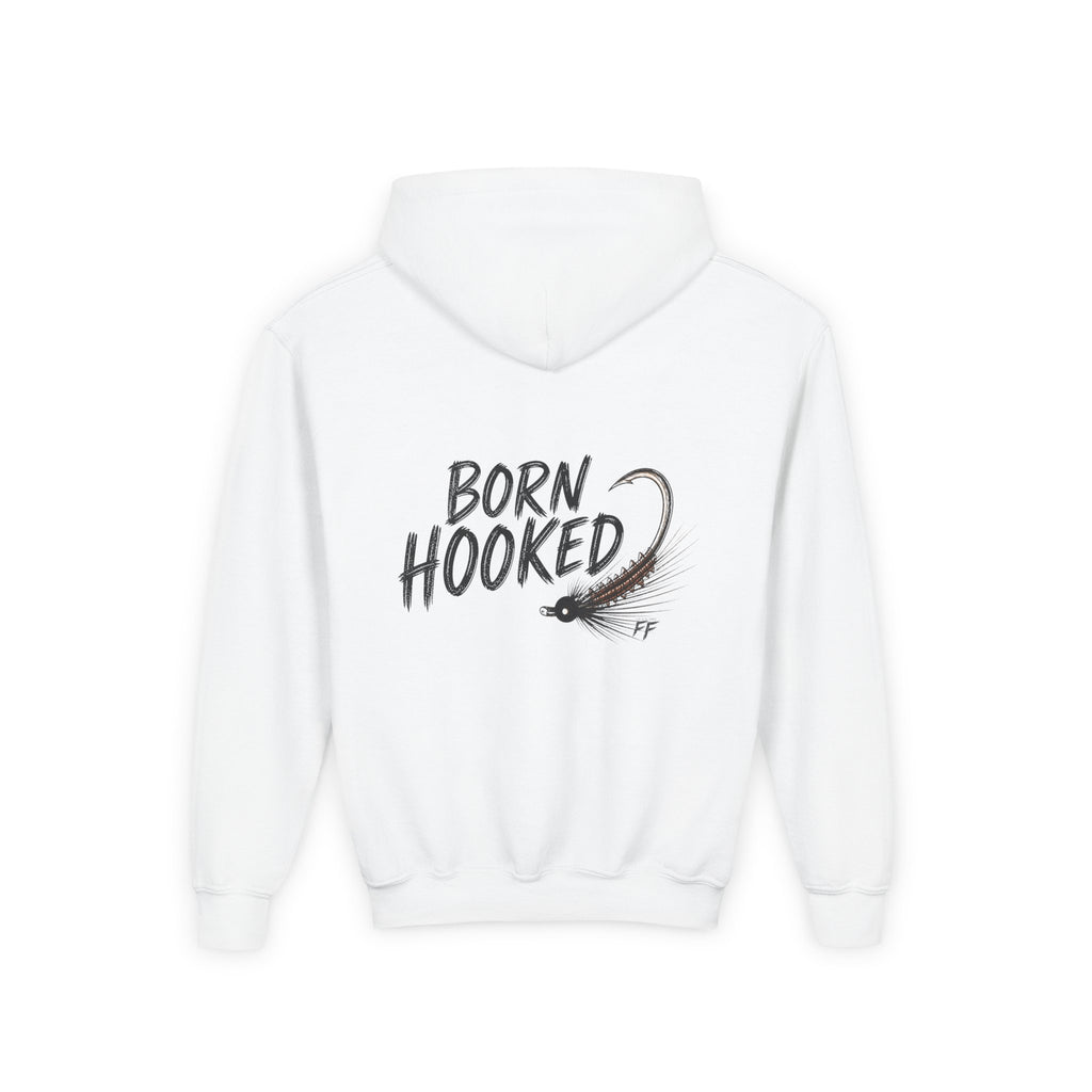 Born Hooked Kids Fishing Shirt | Alaska Salmon Tee | Outdoor Kids Shirt | River Life | Feral in the Frontier