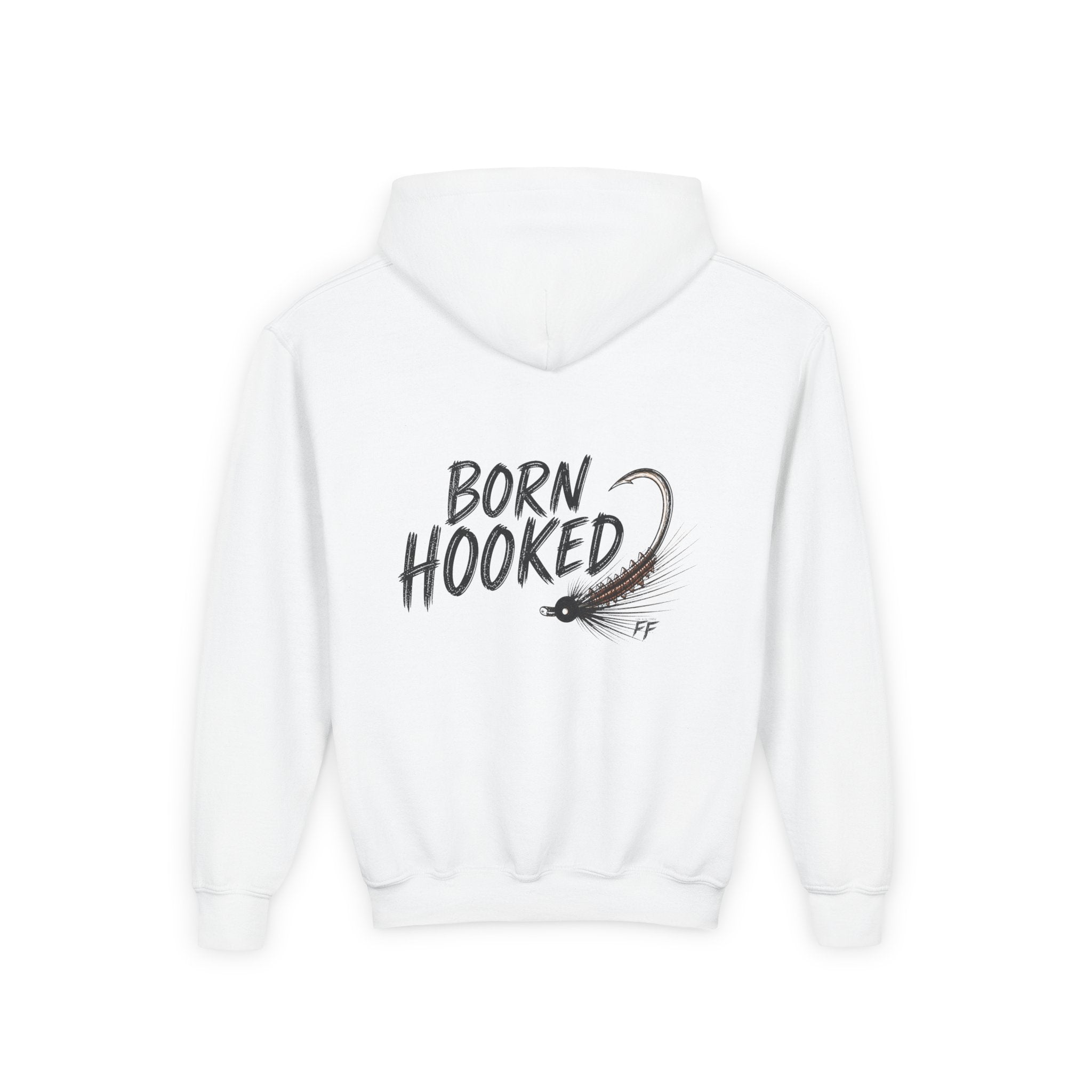 Born Hooked Kids Fishing Shirt | Alaska Salmon Tee | Outdoor Kids Shirt | River Life | Feral in the Frontier