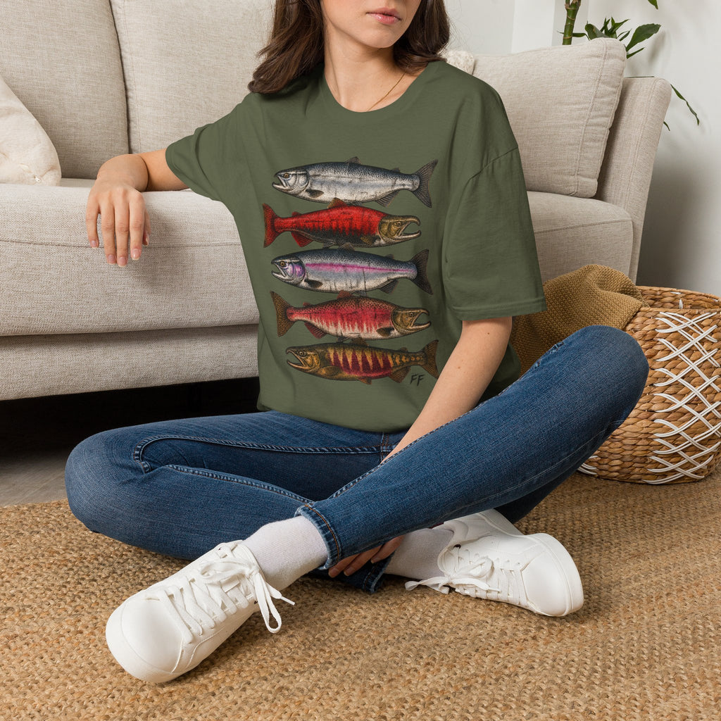 Wild salmon T-shirt