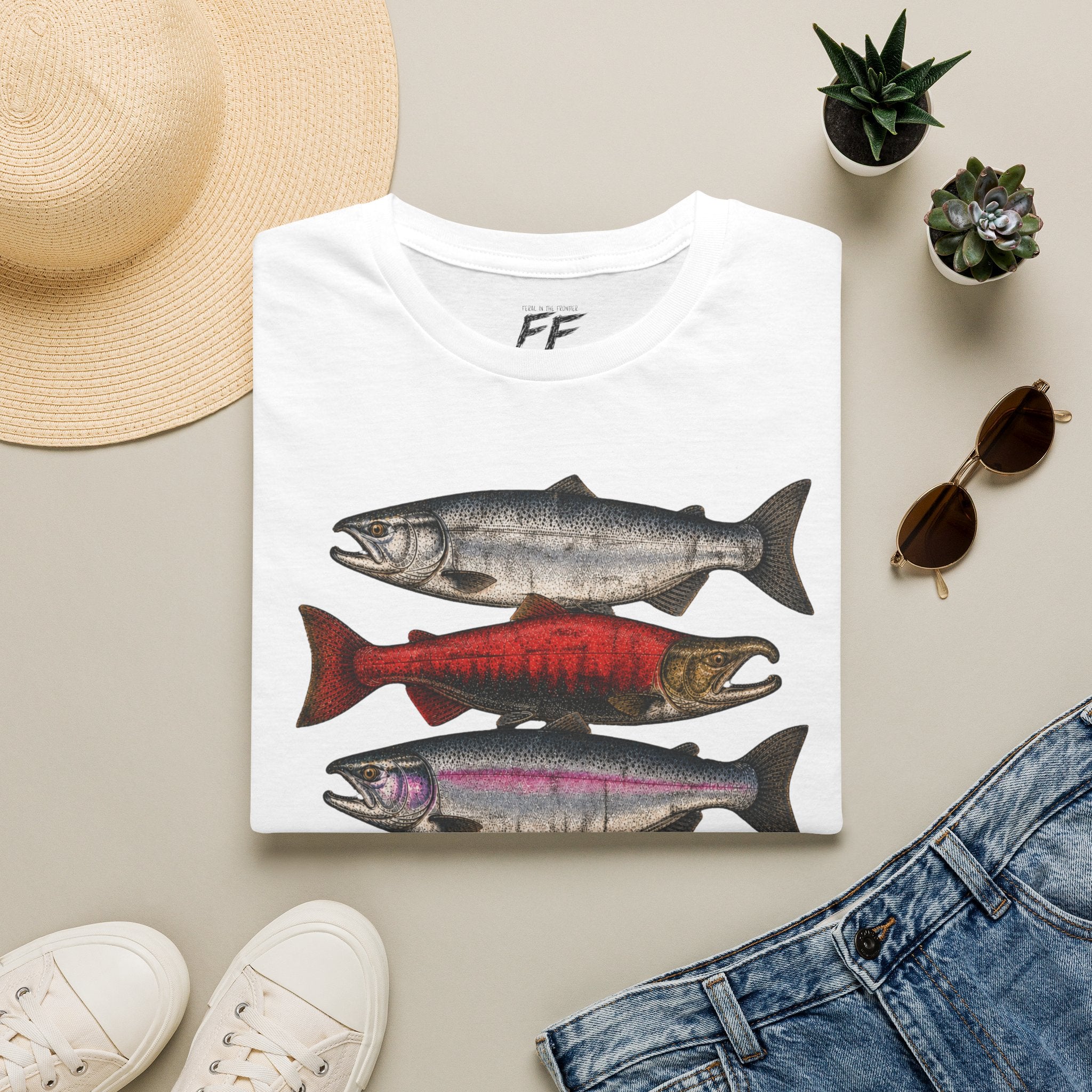 Wild salmon T-shirt