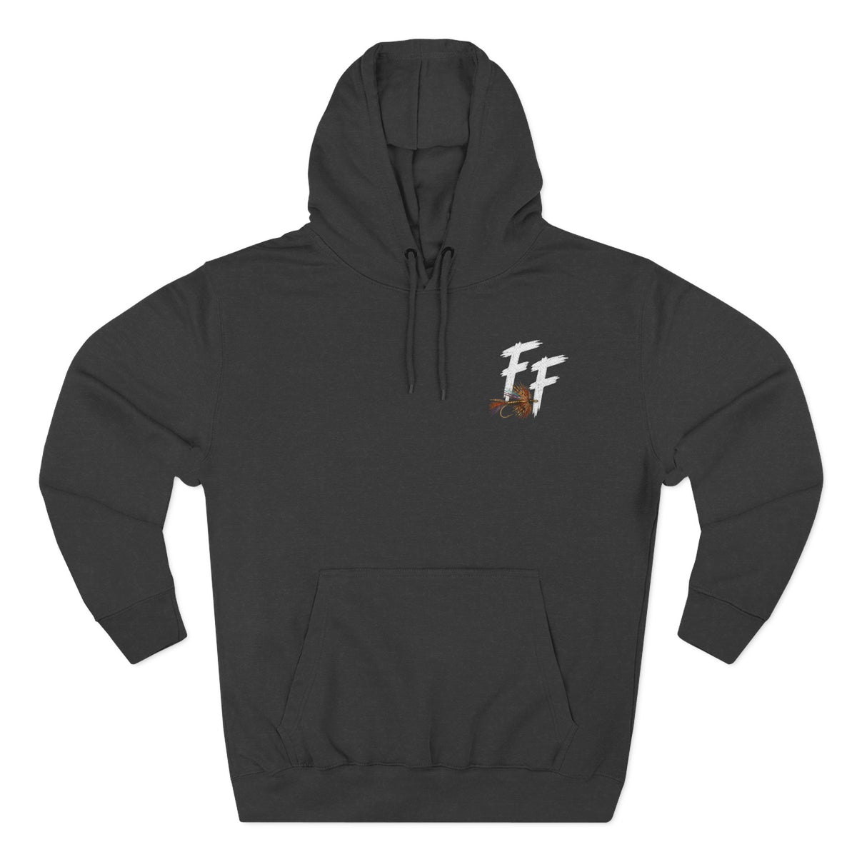 Fish Tails Three-Panel Fleece Hoodie