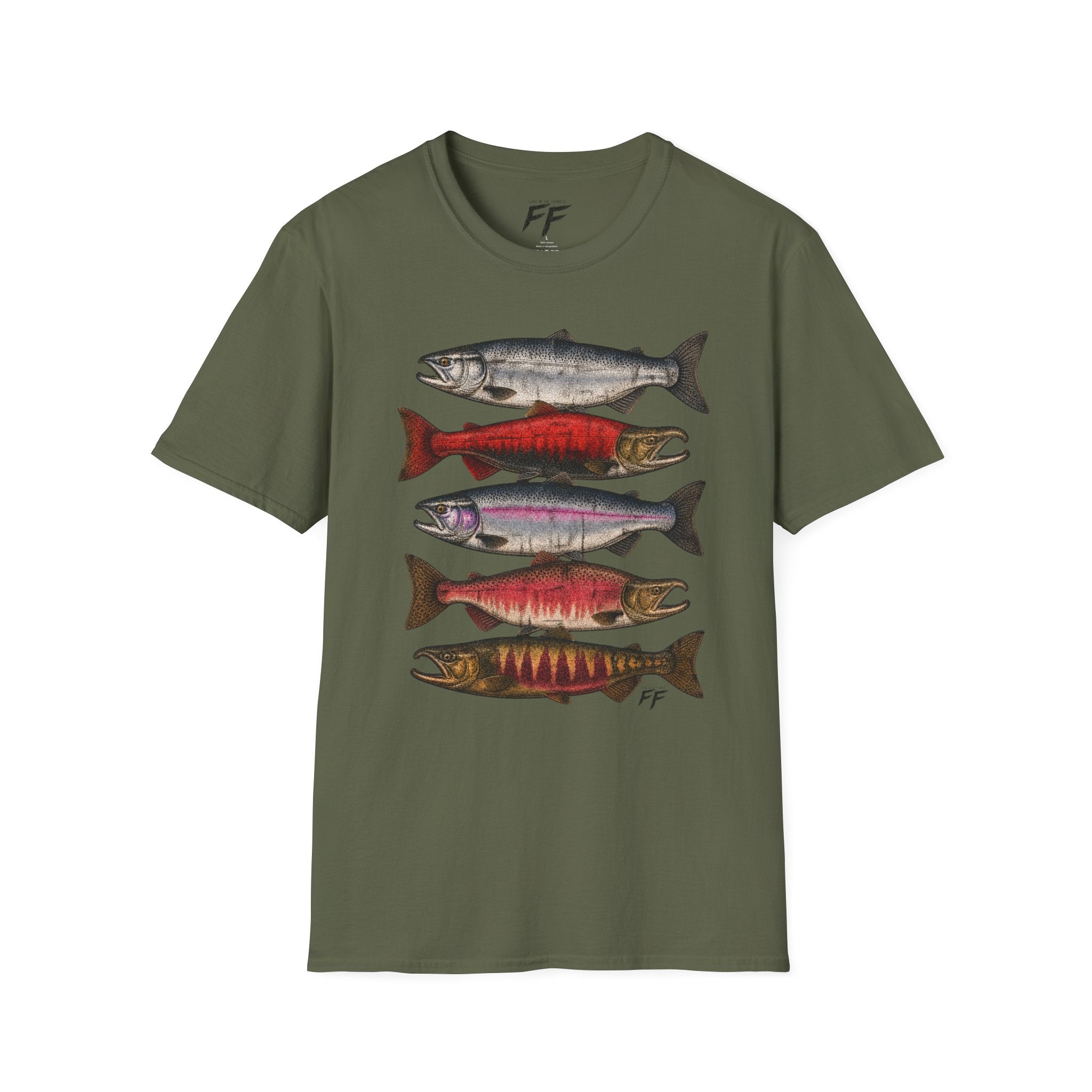 Wild salmon T-shirt