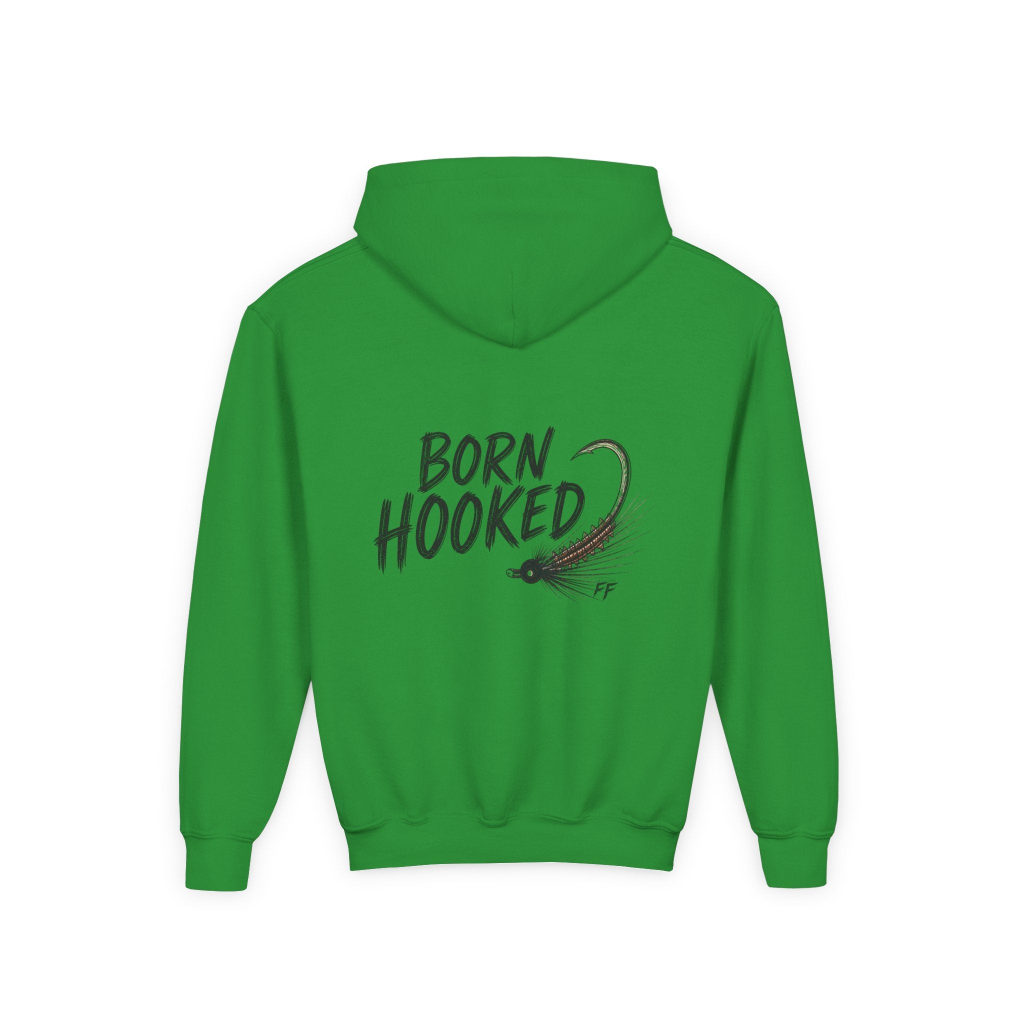 Born Hooked Kids Fishing Shirt | Alaska Salmon Tee | Outdoor Kids Shirt | River Life | Feral in the Frontier