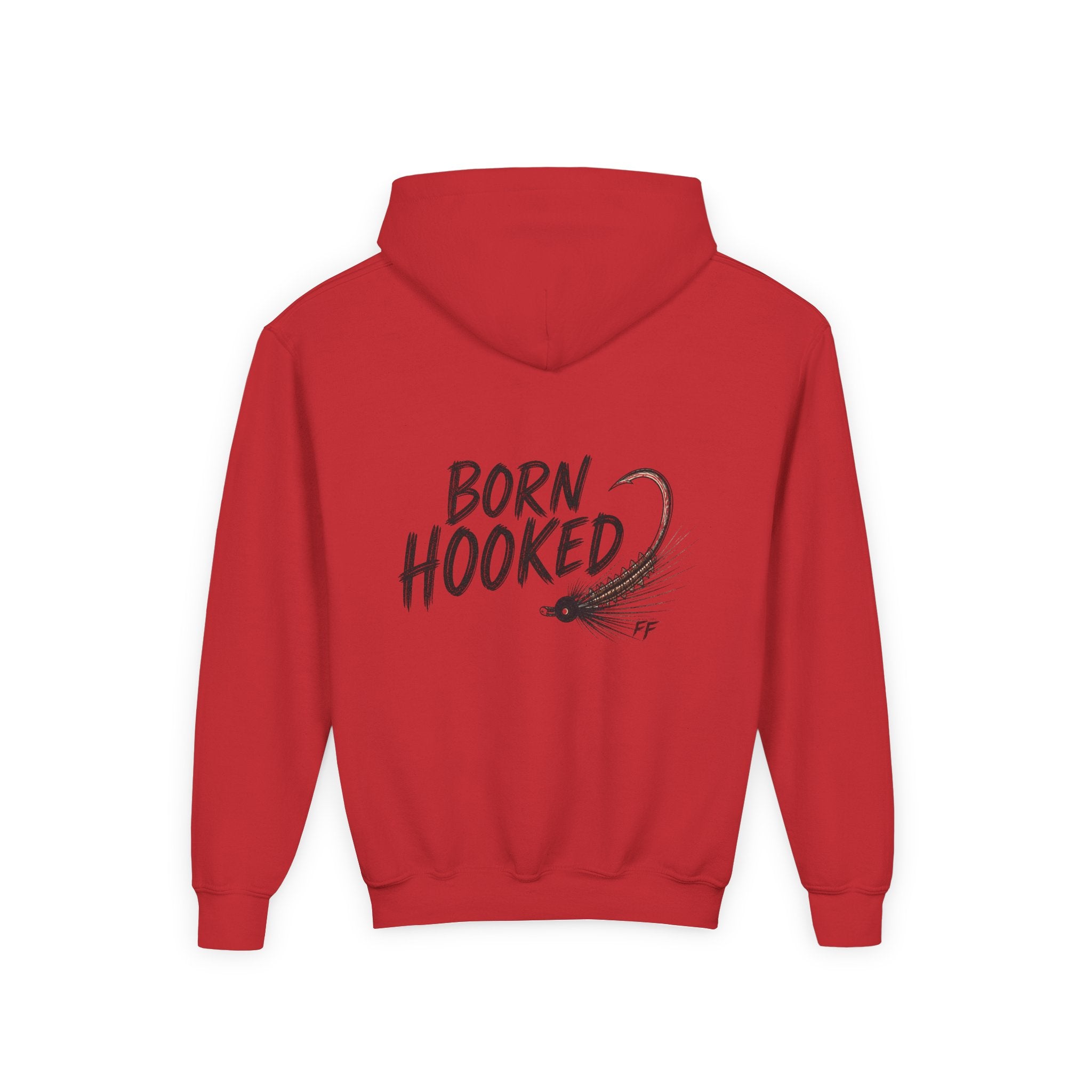Born Hooked Kids Fishing Shirt | Alaska Salmon Tee | Outdoor Kids Shirt | River Life | Feral in the Frontier