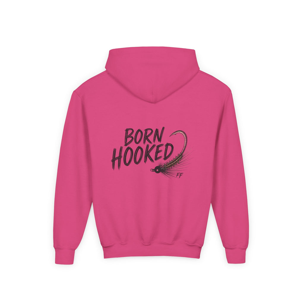 Born Hooked Kids Fishing Shirt | Alaska Salmon Tee | Outdoor Kids Shirt | River Life | Feral in the Frontier