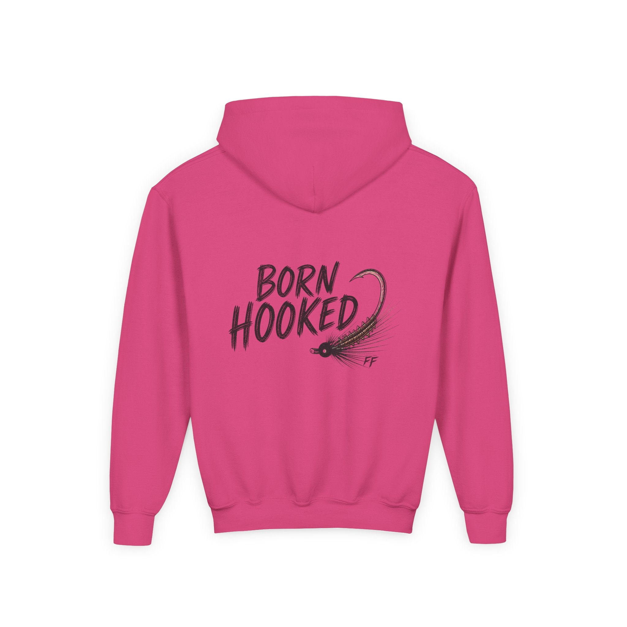 Born Hooked Kids Fishing Shirt | Alaska Salmon Tee | Outdoor Kids Shirt | River Life | Feral in the Frontier