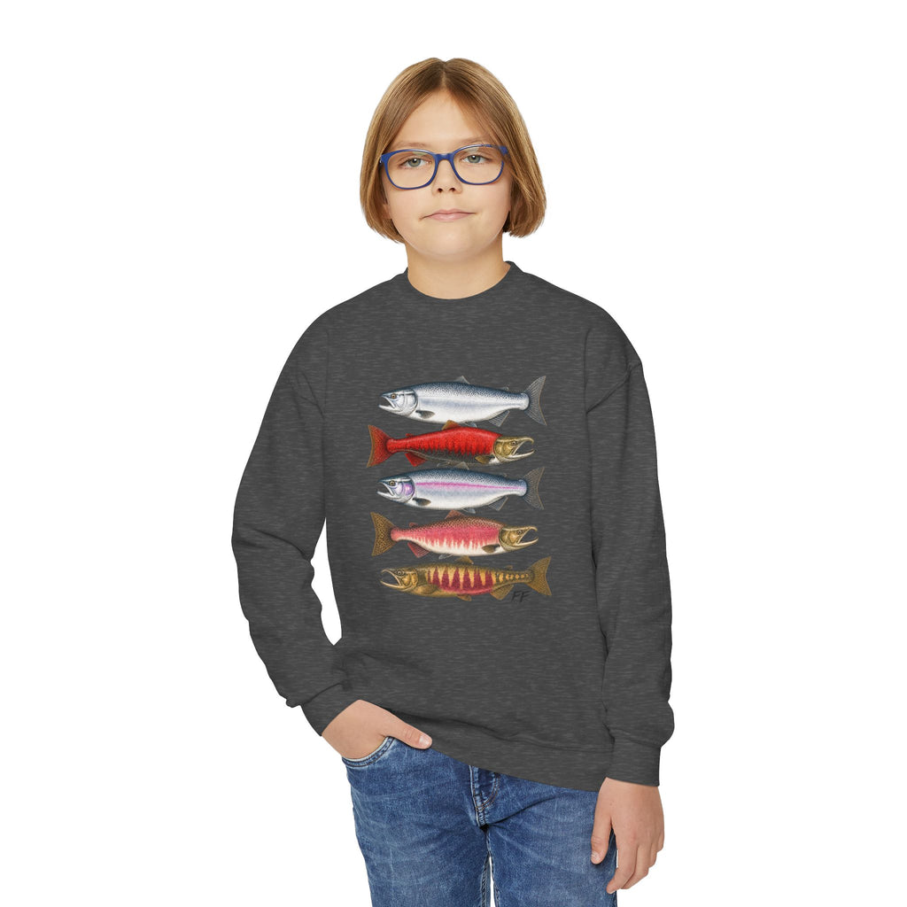 Salmon Lineup Tee