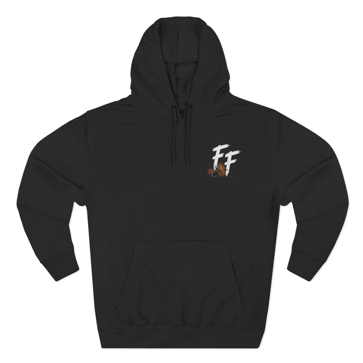 Fish Tails Three-Panel Fleece Hoodie