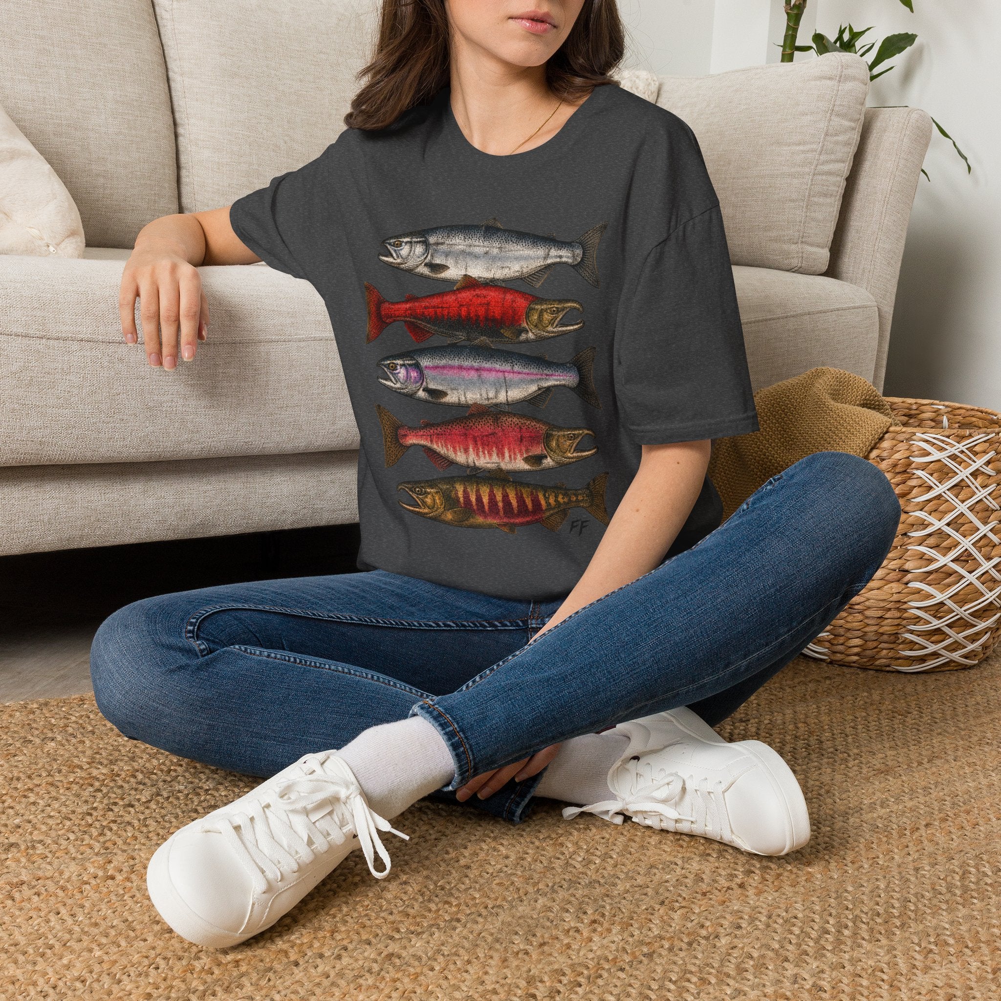 Wild salmon T-shirt