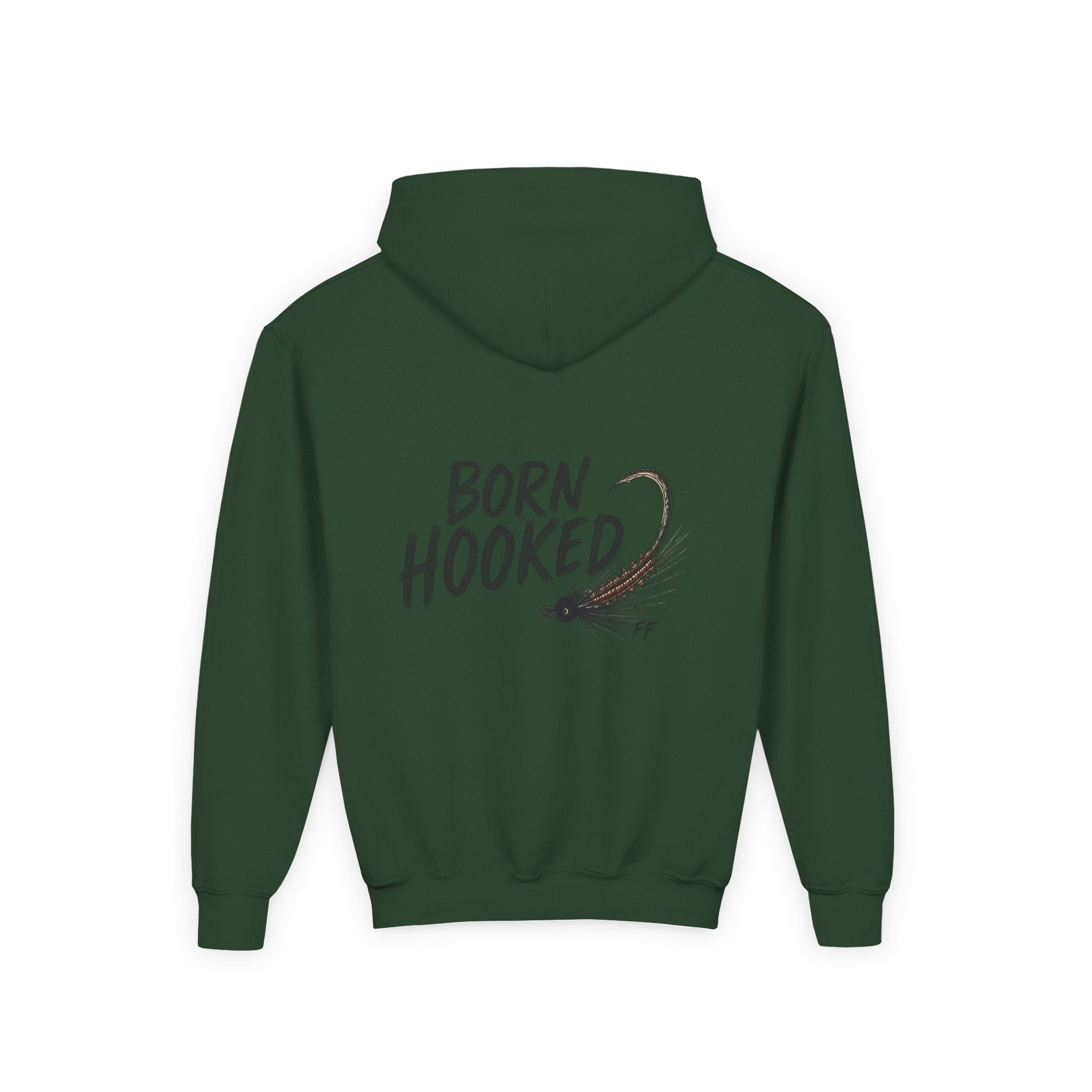 Born Hooked Kids Fishing Shirt | Alaska Salmon Tee | Outdoor Kids Shirt | River Life | Feral in the Frontier