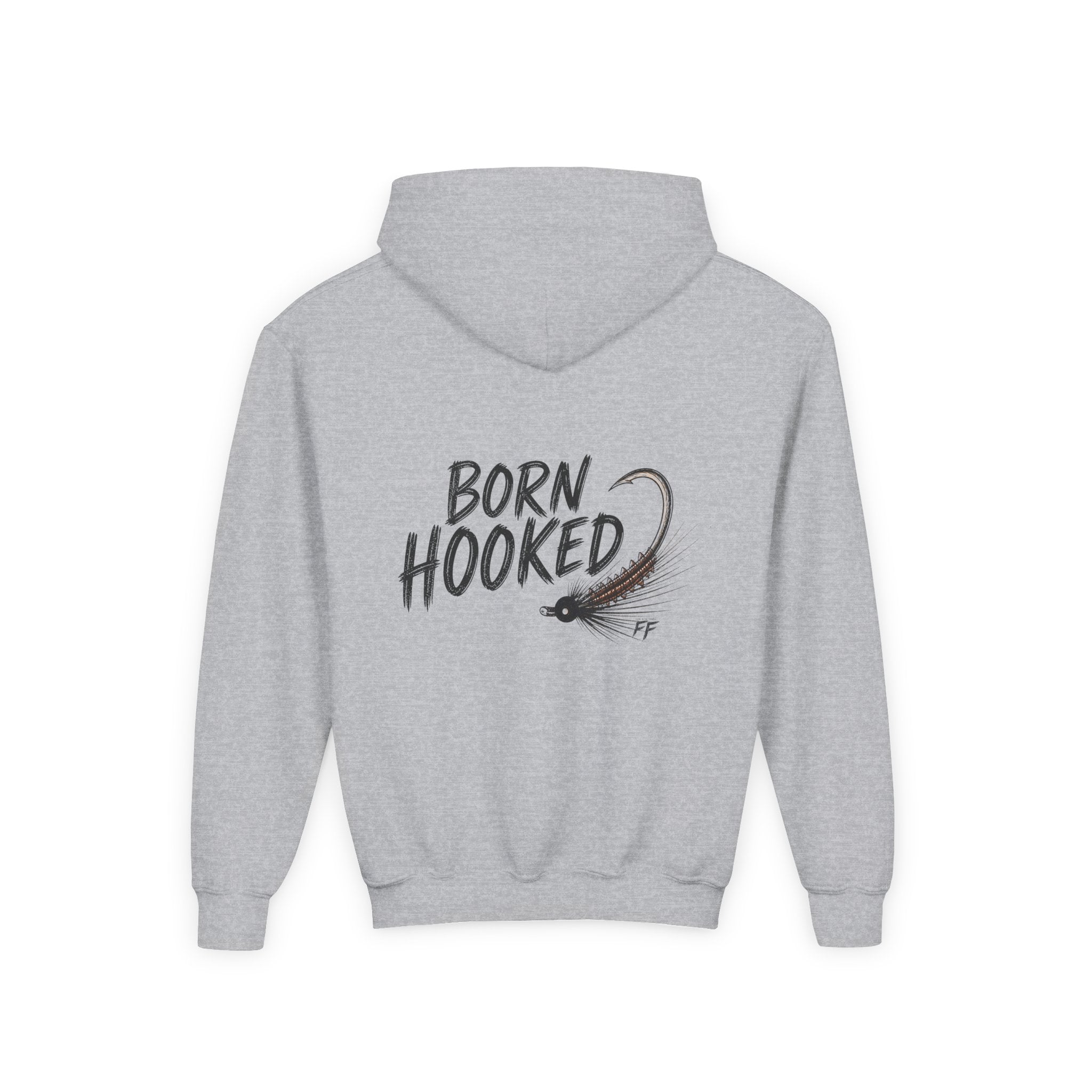 Born Hooked Kids Fishing Shirt | Alaska Salmon Tee | Outdoor Kids Shirt | River Life | Feral in the Frontier