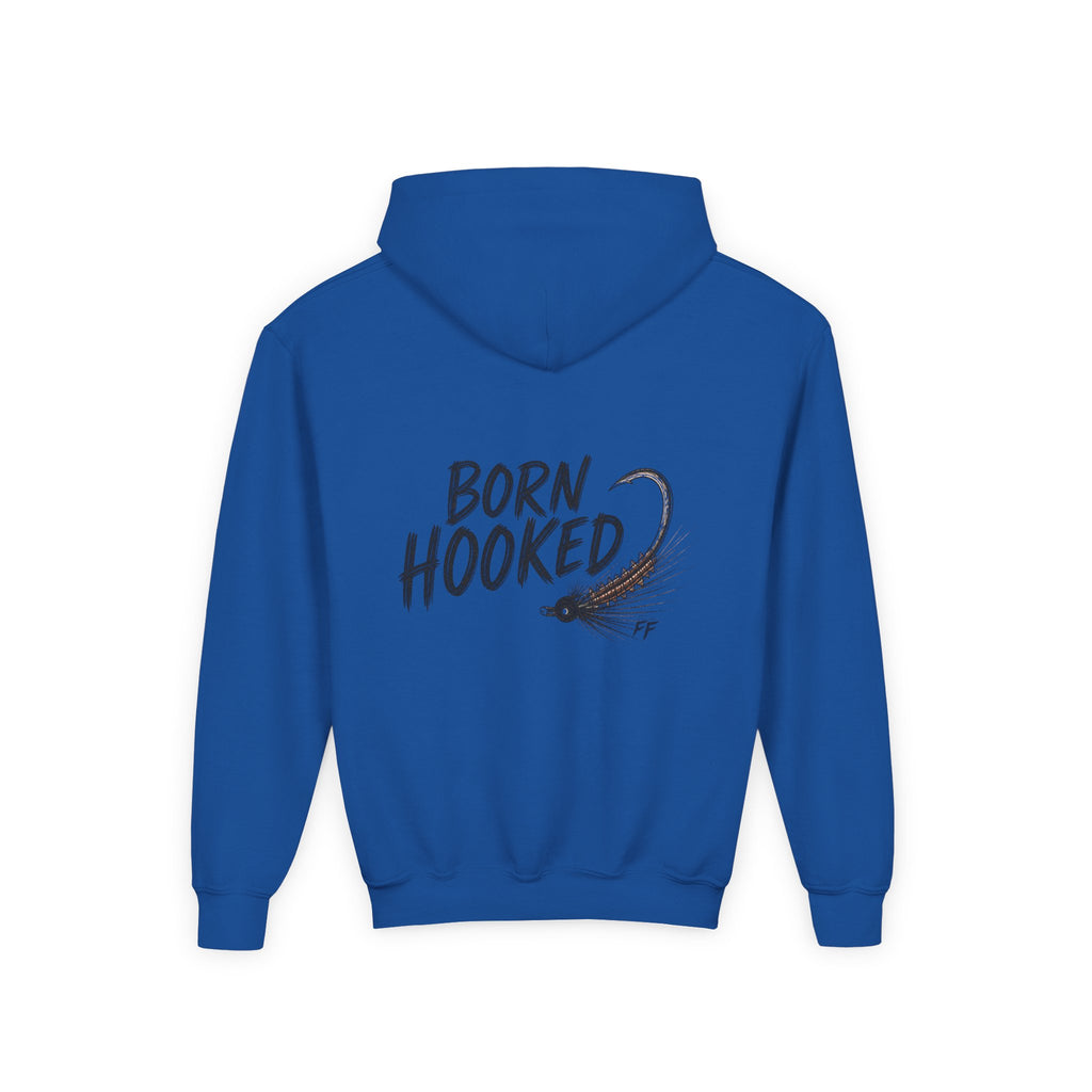 Born Hooked Kids Fishing Shirt | Alaska Salmon Tee | Outdoor Kids Shirt | River Life | Feral in the Frontier