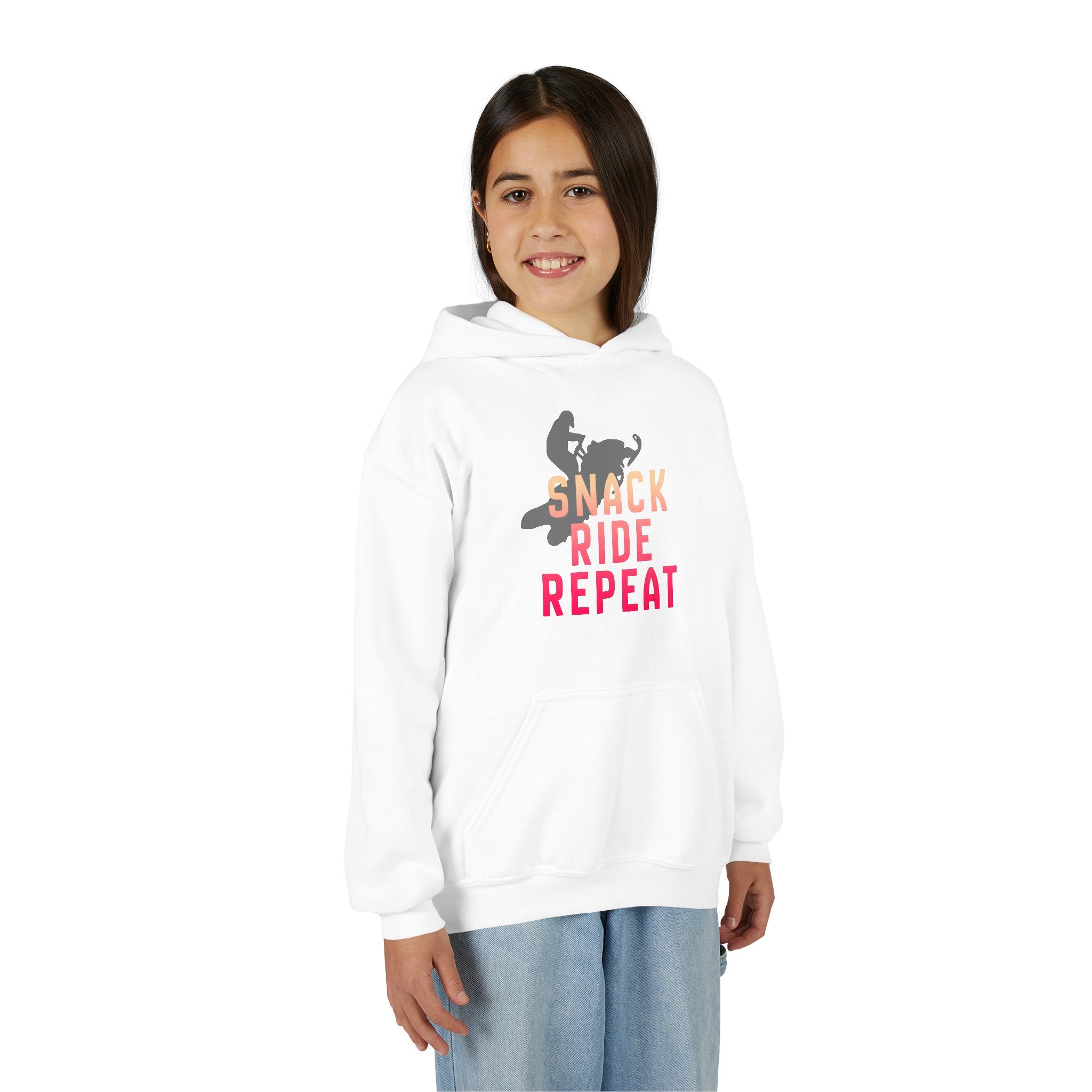 Girls Snack Ride Repeat Sweatshirt