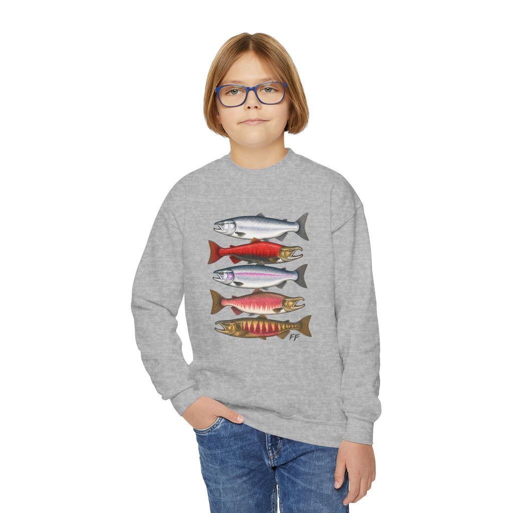 Salmon Lineup Tee