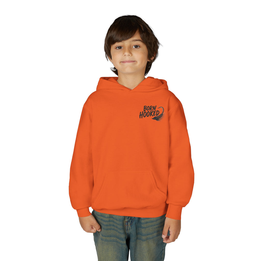 Born Hooked Kids Fishing Shirt | Alaska Salmon Tee | Outdoor Kids Shirt | River Life | Feral in the Frontier