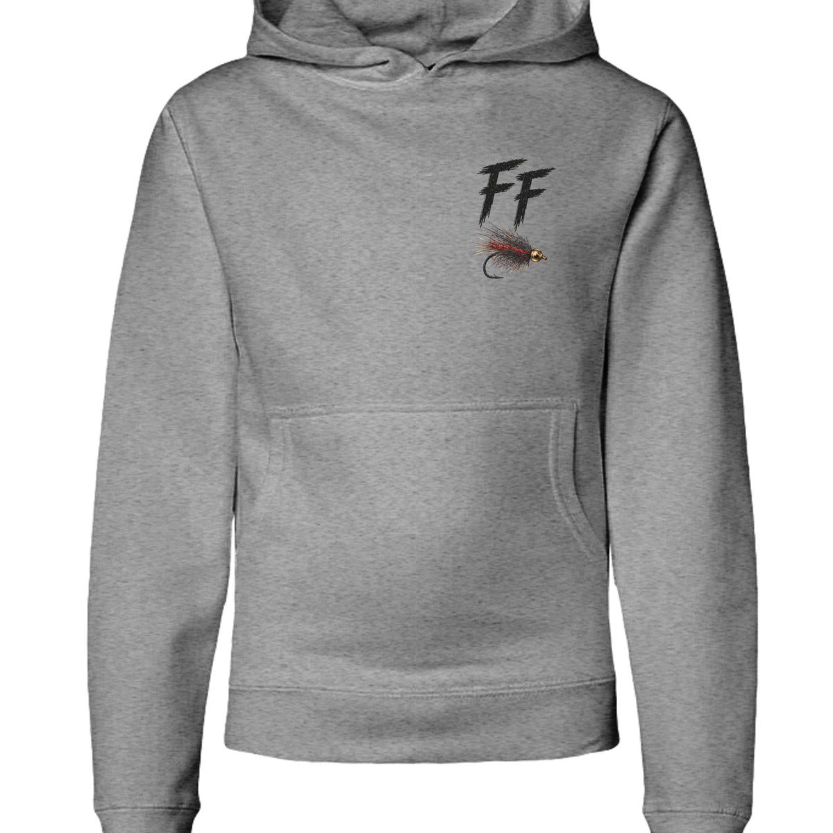 Grey Heather - SS4001Y - FRONT