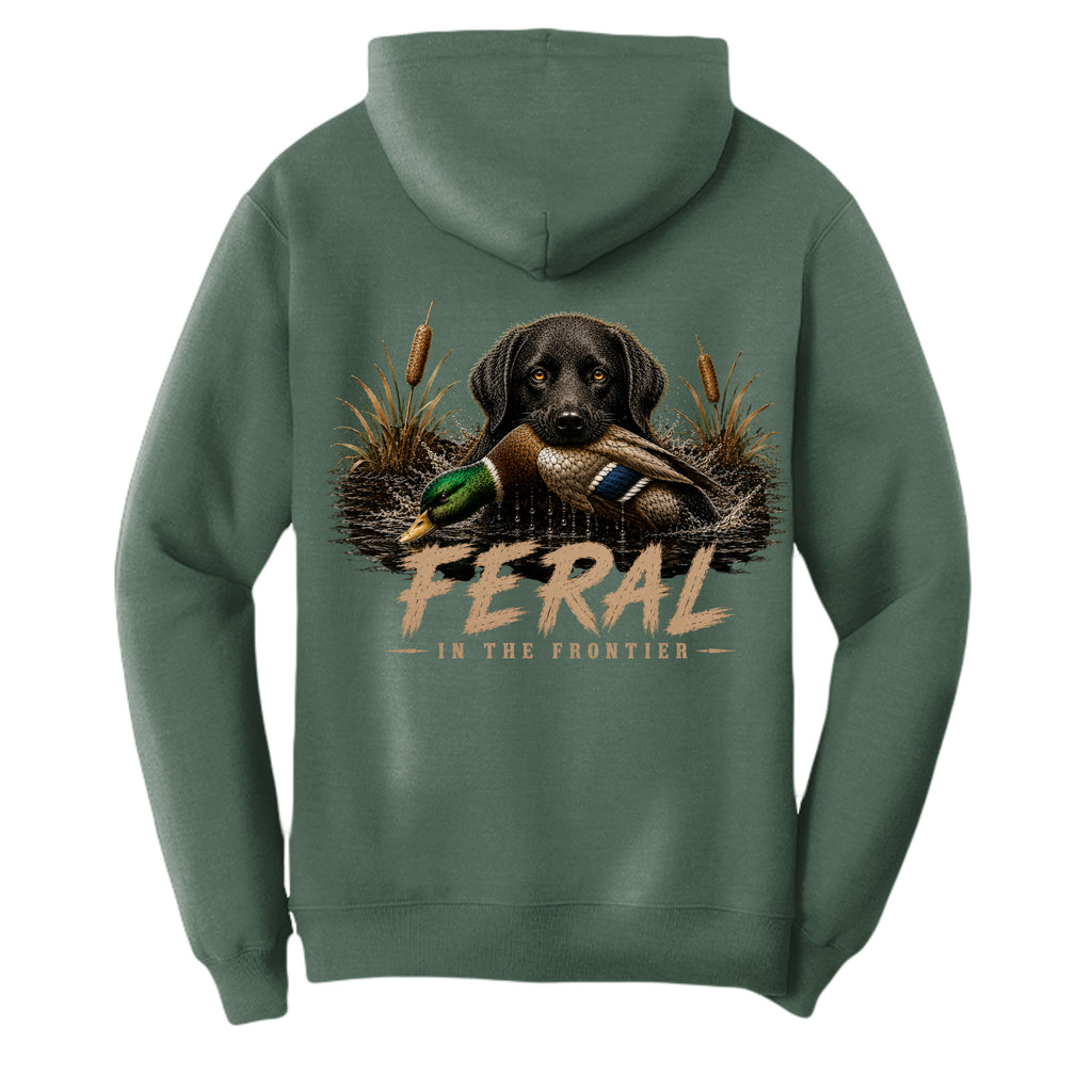 Forest Green Heather - PC78H - BACK