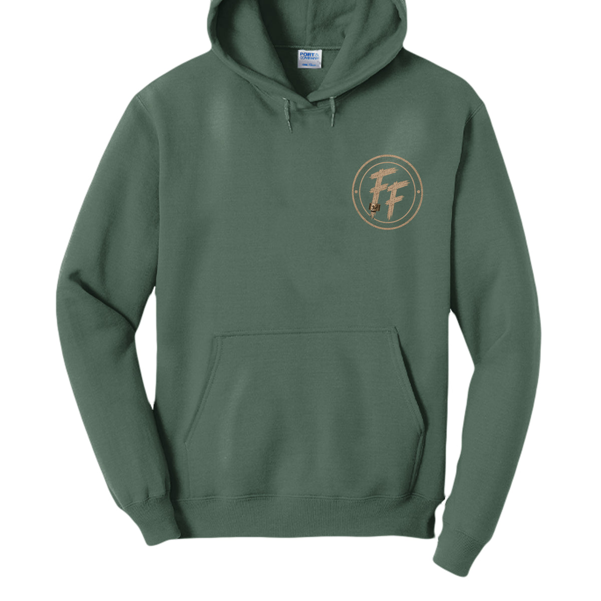 Forest Green Heather - PC78H - FRONT